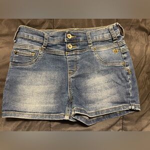 Justice premium girls Jean shorts